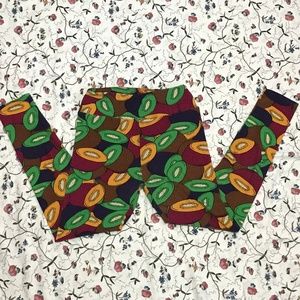 lularoe kiwi leggins - os